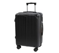 YGDYFDC Valise à roulettes Valise À Bagages avec roulettes Universelles, Valise Trolley, Boîte À Mot De Passe for Hommes, Boîte-Cadeau À La Mode for Femmes Valise Voyage(Noir,22in)