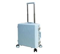 YGDYFDC Valise à roulettes Valise À Bagages for Hommes Et Femmes, Boîte À Code D'embarquement De 24 Pouces, Boîtier De Chariot, Cadre en Aluminium, Valise À Crochet Latéral Valise Voyage(Blue,28in)