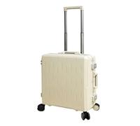 YGDYFDC Valise à roulettes Valise À Bagages for Hommes Et Femmes, Boîte À Code D'embarquement De 24 Pouces, Boîtier De Chariot, Cadre en Aluminium, Valise À Crochet Latéral Valise Voyage(Yellow,20in)