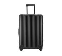 YGDYFDC Valise à roulettes Valise À roulettes en Alliage De Magnésium Tout en Aluminium Valise en Métal Valise D'embarquement À roulettes Universelle Valise De 24 Pouces Valise Voyage(Schwarz,20cm)