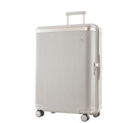 YGDYFDC Valise à roulettes Valise À roulettes Large for Femmes, Petite Mallette D'embarquement Légère À roulettes Universelles, Valise À Mot De Passe De 24 Pouces Valise Voyage(White,28in)