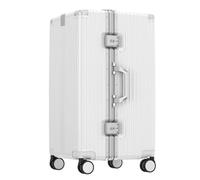YGDYFDC Valise à roulettes Valise De 32 Pouces, Boîtier De Chariot À Cadre en Aluminium Multifonctionnel, Boîte De Code De Bagage Solide Et Durable 26 Pouces Valise Voyage(D,32in)