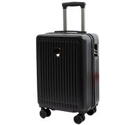 YGDYFDC Valise à roulettes Valise Trolley De 20 Pouces, Valise en Cuir Épaissie Résistante Aux Rayures, Résistante À l'usure, Solide Et Durable Valise Voyage(Noir,26IN)