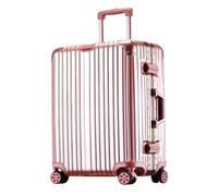YGDYFDC Valise à roulettes Valise Trolley, Valise à roulettes Universelle, Valise Homme et Femme, Valise boîte à Mot de Passe, Valise Valise Voyage(Pink,29in)