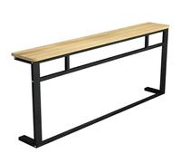 YGER JZGB Tablette de Radiateur, Tablette Radiateur sans Percer, Surface Lisse, Barres Transversales Renforcées, Panneaux en Bois Massif, pour Salon, Chambre(Beige,140x20x89cm/55x8x35in)