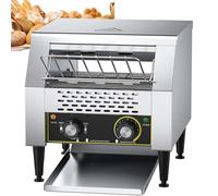 YGFBLSZ Grille-Pain à convoyeur Professionnel, Robuste, en Acier Inoxydable, électrique, avec Modes de Cuisson et de réchauffage réglables, idéal pour Les Restaurants et Les café,2200W