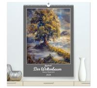 Yggdrasil - Der Baum des Lebens (hochwertiger Premium Wandkalender 2026 DIN A2 hoch), Kunstdruck in Hochglanz: Der Baum des Lebens in wunderschönen Variationen! Fantasy vom Feinsten!
