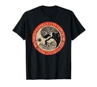 Yggdrasil Midgard Viking Tree Odin Edda Thor Valhalla Norse T-Shirt