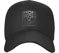 YGHAOWKJR Casquette de baseball classique drôle Iron Sharpens Casquette Casquette de baseball Chapeau Homme Le Chapeau de soleil Chapeau Femme Homme