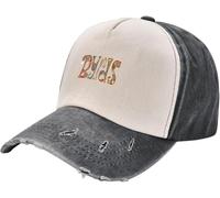 YGHAOWKJR Casquette de baseball classique Fort Bliss Texas Casquette de baseball à pompon vintage pour homme et femme Imprimé réglable Chapeau décontracté d'extérieur