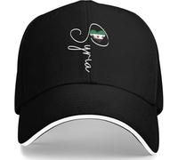 YGHAOWKJR Casquette de baseball classique I Love Revolution Drapeau Cœur Cool Femmes Hommes Hip Hop Chapeaux Imprimés Camping Baseball Casquettes Cadeau Noir