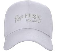 YGHAOWKJR Casquette de baseball classique Ray's Music Exchange Bespoke Text Store Sign Bright Print Cap Baseball Cap Hip Hop Fishing Hat Women Hat Men's Hat