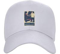 YGHAOWKJR Casquette de baseball classique Sideways Movie If Anyone Orders Merlot I'm Leaving Strawberries Not The Cheese Miles Jack Merlot Wine Snobs Casquette de baseball