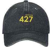YGHAOWKJR Casquette de baseball classique The Stanley Parable Employee Number 427 V3 Streetwear Gentleman Hat Alpinisme Golf Hommes Femmes