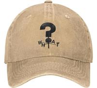 YGHAOWKJR Casquettes de baseball classiques classiques Gravity Falls What Cartoon Hommes Femmes Délavés Délavés Décontractés Outdoor Voyage Casquette réglable Taille réglable