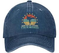 YGHAOWKJR Casquettes de baseball classiques personnalisées en coton rétro Taekwondo pour femmes hommes respirant The Man The Myth The Legend Tae Kwon Do Kick Sports Taille réglable