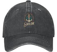 YGHAOWKJR Classic A Smooth Sea Never Made A Skilled Sailor Baseball Cap Dad Hat Luxury Caps Male Hat Sun Caps Men's Caps Women
