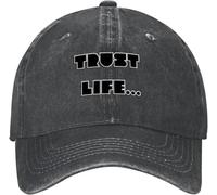 YGHAOWKJR Classic Trust Life Casquette de baseball Dropshipping Streetwear Luxe Femme Casquette Designer Chapeau Casquettes Homme Femme