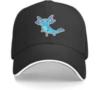 YGHAOWKJR Classique Bleu Axolotl Réglable Casual Mode Garçon Respirant Unisexe Outdoor Voyage Surprise Pardonner Forever Trend Party Student Cadeau Devenir Belle Résonance