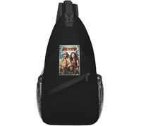 YGHAOWKJR Jumanji Sac de poitrine classique pour homme Sac à dos à bandoulière Sac de poitrine Voyage Randonnée Sac à bandoulière Sac à bandoulière Cadeau étudiant