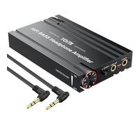 YGiTK Amplificateur de Casque HiFi Bass Amplificateur de Casque HiFi 16-600Ω Sortie Stéréo Audio 3.5mm Portable et Rechargeable pour MP3/ MP4/ Téléphones/Ordinateur