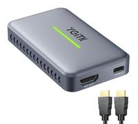 YGiTK HDMI 4K Carte de Capture USB 3.0 Carte d'Acquisition Vidéo Enregistrement Streaming Capture de Jeu vidéo pour PS5/XBOX One/Switch