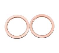 YGJRXF Joint De Tuyau D'échappement De Moto 2 Pièces pour Y&amaha XVS1100 1999-2011 XV1600A XV1600 Road Star 1999-2007 XV1700 2005-2006 XV1900 2006-2016
