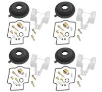 YGJRXF Kit De Réparation De Carburateur De Moto Siège D'aiguille Piston Diaphragme Flotteur pour K&awasaki ZX600 ZZR600 ZX 600 Z&ZR 600 2004 2005 2006