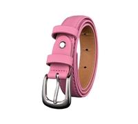YGLEEULI Ceinture Femme Ceintures en Cuir avec Boucle ardillon en métal for Jeans, Ceinture de Taille for garçons et Filles(80cm,Pink)