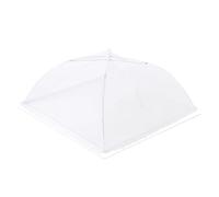 YGLEEULI Lot de 1 à 4 Housses Protection Pliables en Maille for Cuisine, Parapluie, Pique-Nique, Accessoires BBQ Picnic Food Cover(White-48x48cm,2PCS)