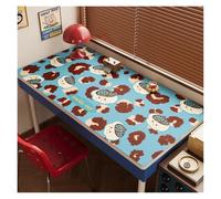YGLEEULI Tapis de Bureau d'apprentissage Dessin animé | Nappe imperméable à l'épreuve de la saleté for enfants, tapis d'étude(Color 3,50*120cm)