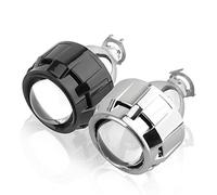 YGLONG Angel Eyes 2,5 pouces Mini BI Xenon HID Projecteur Projecteur Lentilles de projecteur Fit Fit H4 H7 H1 H1 H8 H8 H8 Lampe à tête de voiture avec highdds de guichets Led Angel Eyes