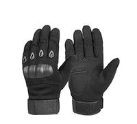 YGLONG Gant Moto Gants de Moto Super Fibre en Cuir renforcé Motocross MotoCrok Viker Racing Voiture Variance Moto Gants Hommes Gants Moto (Color : Black, Size : XL)