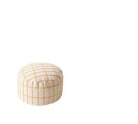 YGLONG Petit Tabouret Housse de Pouf Ottoman Non rembourrée Solution de Rangement Grand Repose-Pieds en Coton et Lin Cubes de Pouf for Le Salon(Beige)