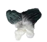 YGMNQAL 30M Filet de pêche 3 Couches Poisson Maille piège Blanc Soie maillant matériel en Plein air Outils 1.5M/3M Haut(White 30x1.5-04)