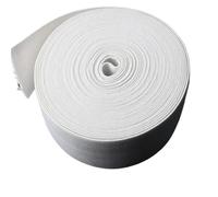 YGMNQAL 40mm Striped Elastic Band 1m 2m 3m 5m 10m 20m Garment Decoration Accessories Sewing Supplies(White,3.0 Meter)
