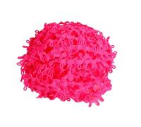 YGMNQAL 5-10yard Elastic Lace Ribbon Black White Color Button Loops DIY Multicolor Handmade Trimming for Clothes Sewing Rubber Band(Bright Rose Red,14mm 10yards)