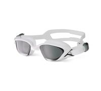 YGMNQAL Adult Swimming Goggles Men Women Anti-Fog Water Sports Eyewear Glasses HD Lenses Waterproof Leisure(White-black lens,Original box)