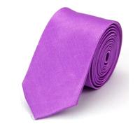 YGMNQAL Cravate Homme Affaires Cravate étroite for homme 5 cm 2" fine mariage noir bleu rose blanc rouge vert marron violet cravate homme femme(Color 18)