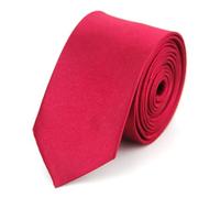YGMNQAL Cravate Homme Affaires Cravate étroite for homme 5 cm 2" fine mariage noir bleu rose blanc rouge vert marron violet cravate homme femme(Color 15)