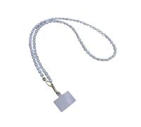 YGMNQAL Dragonne De Téléphone En Perles Longue lanière de téléphone portable, collier à bandoulière en perles, sangle chaîne, Clip boucle universel perlé la main for étui(Color 6)