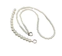 YGMNQAL Dragonne De Téléphone En Perles Longue lanière de téléphone portable, collier à bandoulière en perles, sangle chaîne, Clip boucle universel perlé la main for étui(Color 1)