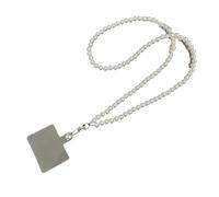 YGMNQAL Dragonne De Téléphone En Perles Longue lanière de téléphone portable, collier à bandoulière en perles, sangle chaîne, Clip boucle universel perlé la main for étui(Color 2)