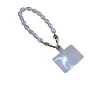 YGMNQAL Dragonne De Téléphone En Perles Longue lanière de téléphone portable, collier à bandoulière en perles, sangle chaîne, Clip boucle universel perlé la main for étui(Color 13)