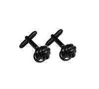 YGMNQAL Manchette Boutons de manchette boule ronde for hommes, accessoires de bijoux, boutons de manchette for hommes(Black)
