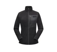 YGMNQAL Polar Fleece Heating Jacket Outdoor Winter Warm Liner Men Women's Jackets Ultralight Camping Climbing Breathable Coat(Black-Woman,L)