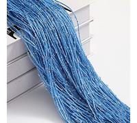 YGMNQAL Rideau Paillette Rideau de Porte à Paillettes 100x200cm, 1 pièce, Bon marché, Perles, séparateurs de pièce, Frange perlée, Panneau de fenêtre en Tissu Polyester 1x2m(Blue)