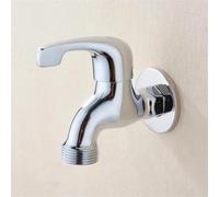 YGMNQAL Robinet Exterieur Robinet de Machine à Laver en Laiton Massif 1 pièce, Robinet de Jardin extérieur, entrée 1/2" avec Sortie filetée 3/4" Montage Mural