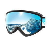 YGMNQAL Ski Mask Anti Fog Goggles Compatible with Snowboard Helmet Winter Sports(Color1 Stone S - 21)