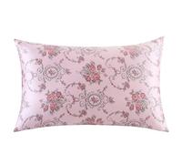 YGMNQAL Taie d Oreiller en Soie Taie d'oreiller en Soie de mûrier des Deux côtés avec Fermeture éclair 16MM Taie d'oreiller imprimée en Couleurs(Color-10,40x60cm)